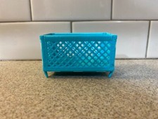 Usado, Boneca Barbie berço berço cama bebê/criança, cor azul/azul-petróleo comprar usado  Enviando para Brazil