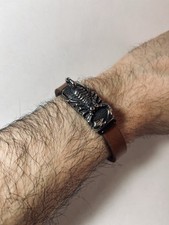 Bracciale uomo cuoio usato  Bientina