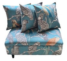 Newly upholstered footstool for sale  SOUTHAMPTON