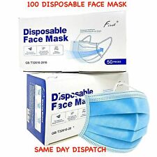 100 disposable face for sale  HOUNSLOW