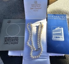 Mikimoto pearl necklace for sale  Northbrook