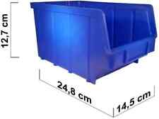 Stapelboxen lagerbox blau gebraucht kaufen  Trier