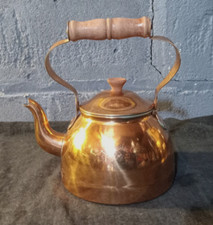 Copper kettle wooden for sale  Newark