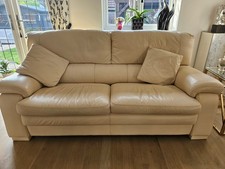 Italian cream leather for sale  ST. ALBANS