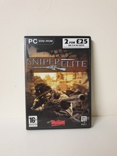 Sniper elite dvd for sale  WALLINGTON