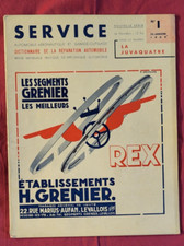 Service 1939 étude d'occasion  Caderousse