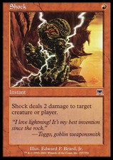 Mtg shock italian usato  Bari