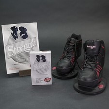 Tênis de treinamento de salto vertical pliométrico Strength Systems preto vermelho masculino tamanho 13 comprar usado  Enviando para Brazil