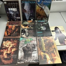 Lote The Sandman Graphic Novel Neil Gaiman TPB Volumes 1-9 Mais Morte Alto Custo comprar usado Lote The Sandman Graphic Novel Neil Gaiman TPB Volumes 1-9 Mais Morte Alto Custo comprar usado  Enviando para Brazil