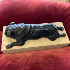 Bronze signed marble for sale  ARUNDEL