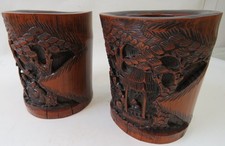 Pair carved chinese for sale  SHEFFIELD