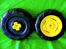 ** NOVO ** Peg Perego John Deere Power Pull / Loader conjunto de rodas traseiras (2 pneus) comprar usado  Enviando para Brazil