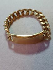 Pulseira de identificação vintage Champion folheada a ouro corrente elétrica. Ótimo estado. Bom. comprar usado  Enviando para Brazil
