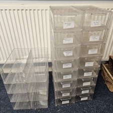 Perspex display drawers for sale Perspex display drawers for sale  LONDON