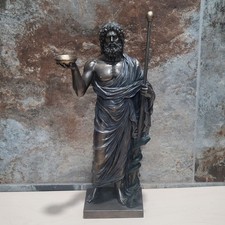 Asclepius bronze sculpture for sale  Humble