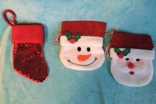 Santa snowman drawstring for sale  Comanche