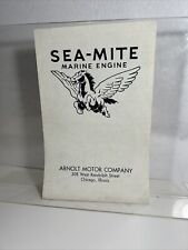1938 Arnolt Motor Co. Sea-Mite Marine Engine - ORIGINAL - Raro - Vintage Muito bom estado comprar usado  Enviando para Brazil