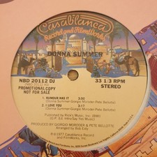 Donna summer rumour for sale  DARWEN