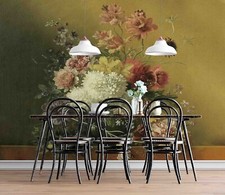 3D Hortensie Lilie Sonnenblume Tapete Wandgemälde Fototapete Wandaufkleber 2102, usado comprar usado  Enviando para Brazil