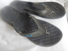 Chinelos tanga de borracha cinza masculino Oakley, tamanho 12M comprar usado  Enviando para Brazil