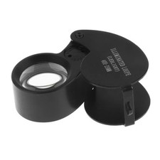 40X Lupa Iluminada Lupa Olho Joalheiros Luzes LED Portátil5399, usado comprar usado  Enviando para Brazil