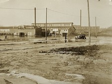 Foto antiga de fábrica de cena de rua antigo inundação de Wisconsin 1932 comprar usado  Enviando para Brazil