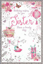 Sister birthday greeting for sale  TELFORD