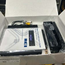 DVD player móvel REI MV-3000 Motor Coach Prevost Bus 1-DIN com controle remoto e cabos, usado comprar usado  Enviando para Brazil