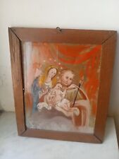 Antichissimo capezzale pittura usato  Ribera