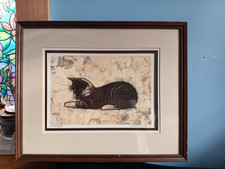 Vtg framed cline for sale  Galloway
