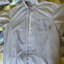 Blue white striped for sale  LONDON