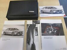 Audi owners handbook for sale  BURY ST. EDMUNDS