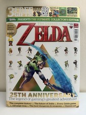 RARO ZELDA ULTIMATE EDIÇÃO DE COLECIONADOR REVISTA PÔSTERES ADESIVOS TAPETE 25 ANOS!!! comprar usado  Enviando para Brazil