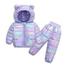 Conjunto de Roupas Infantis Jaqueta Bebê + Calça Infantil Menina Meninos Outerwear  comprar usado  Enviando para Brazil