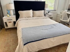 Cb2 whitewash queen for sale  New York