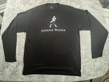 Camiseta Johnny Walker, logotipo preto feminina, tamanho grande, usado comprar usado  Enviando para Brazil