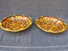 Pair vintage toleware for sale  WIGSTON