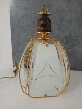 Lampadario sospensione ottone usato  Valenzano