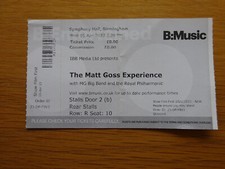 Matt goss experience for sale  KINGSWINFORD