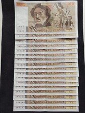 100 francs delacroix d'occasion  Plœuc-sur-Lié