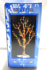 Árbol de fibra óptica Lemax 1999 vintage que cambia de color roble brillante 9"🎄 segunda mano  Embacar hacia Argentina