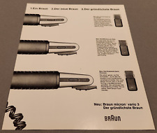 Braun micron vario gebraucht kaufen  Hamm, Sieg