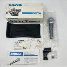 Usado, Microfone vocal profissional vintage 1995 Shure Beta 58A comprar usado  Enviando para Brazil