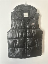 Black moncler gilet for sale  BURTON-ON-TRENT