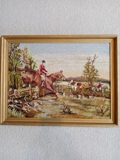 Vintage completed needlepoint for sale  HALIFAX