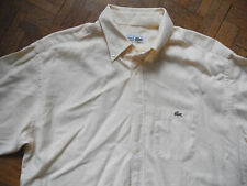 Chemise lacoste jaune d'occasion  Rouxmesnil-Bouteilles