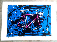 Mario schifano serigrafia usato  Lendinara