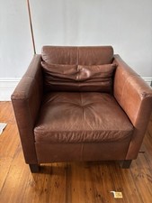 Leather armchair heals for sale  LONDON
