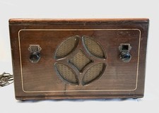 Vintage 1931 AMERICAN BOSCH Magneto Corp RÁDIO DE MESA DE MADEIRA Modelo 5a AM TUBE comprar usado  Enviando para Brazil