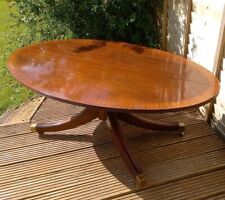 Mahogany crossbanded oval for sale  CULLOMPTON